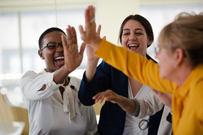 Page 3 Impact Team High Fiving